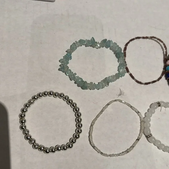 Multicolor Beaded Bracelet Stack - Picture 5 of 11